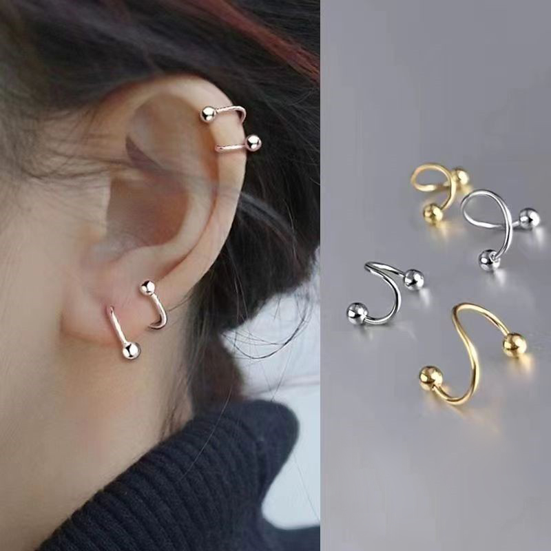 Body Jewelry Labret - Women's Spiral Earrings Piercing Jewelry Multi-Use