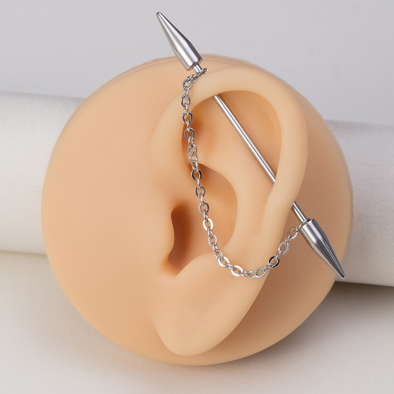 1pc Industrial Piercing Barbel - огляд і ціна Industrial Barbell Long