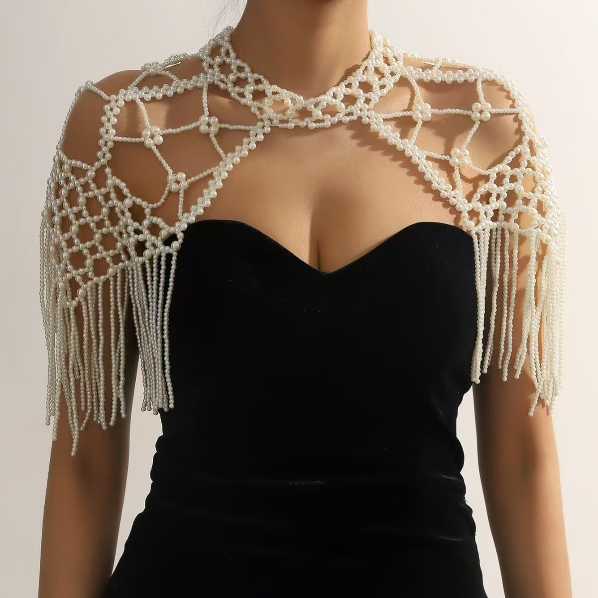 Ladies Fashion Pearl Dress Sho - огляд і ціна Body Jewelry Chains