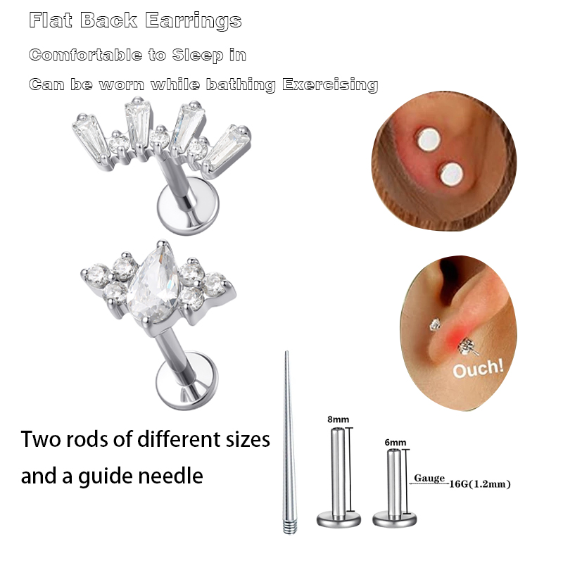 1 Pcs ASTM Titanium Helix Pier - огляд і ціна Body Jewelry Hypoallergenic