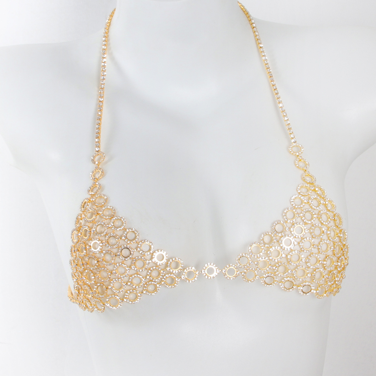 Fashionable Circular Splicing  - огляд і ціна Body Jewelry Bra