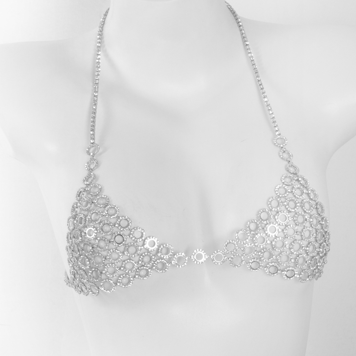 Fashionable Circular Splicing  - огляд і ціна Body Jewelry Bra