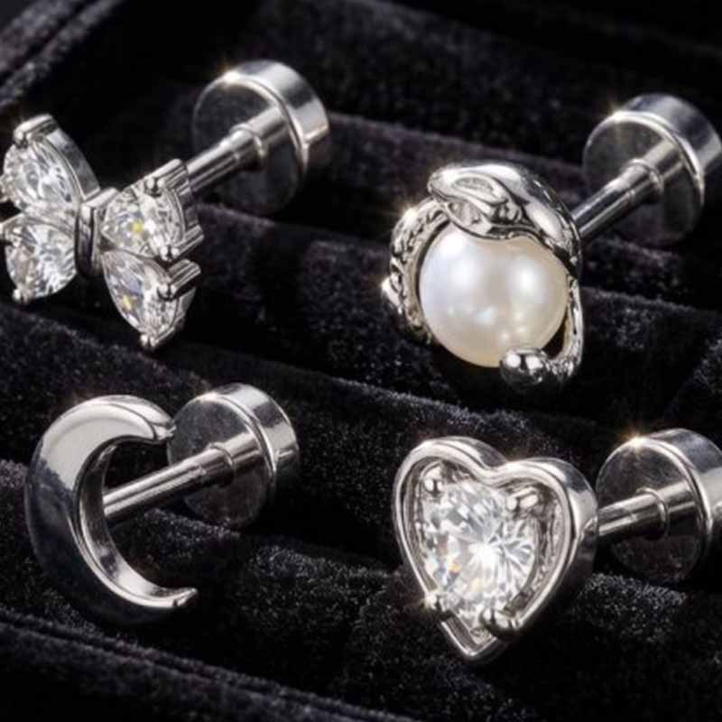 1PC Hypoallergenic Cartilage E - огляд і ціна Body Jewelry Hypoallergenic