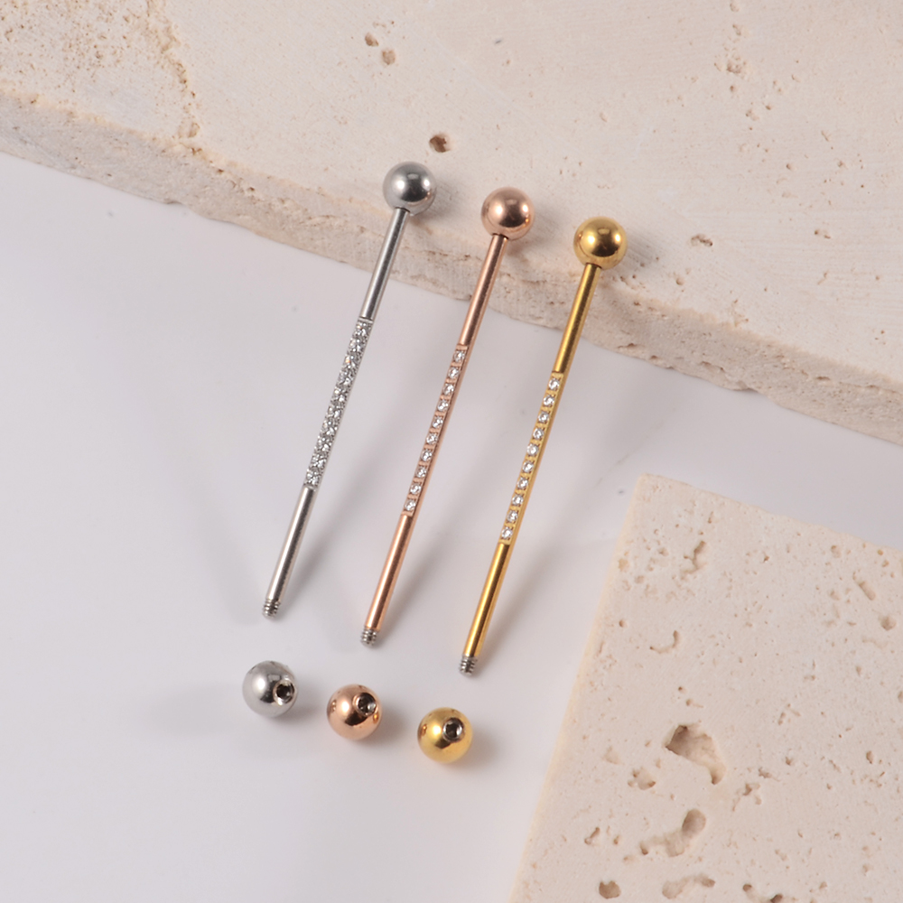 1PC Stainless Steel Industrial - огляд і ціна Body Jewelry Industrial