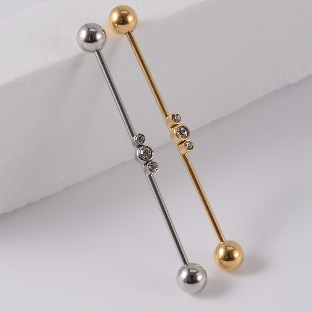 1PC Stainless Steel Industrial - огляд і ціна Body Jewelry Industrial
