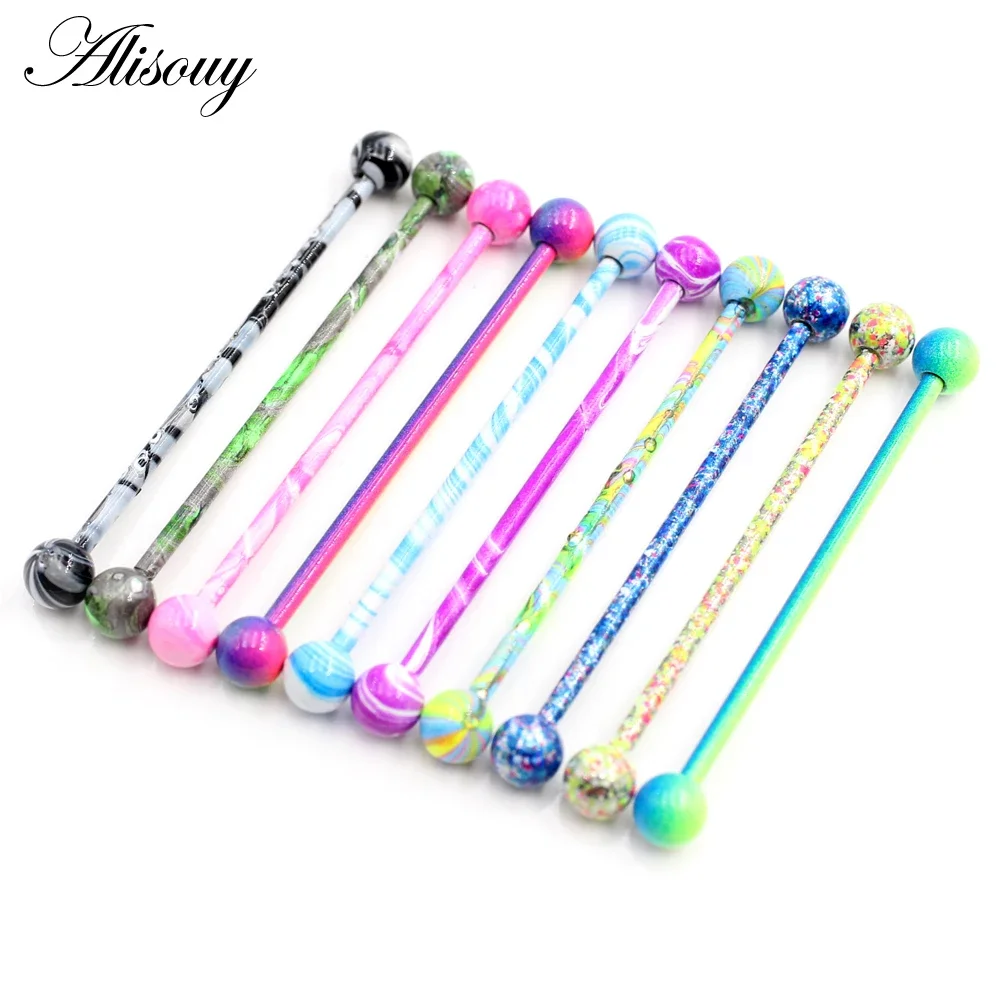 Alisouy 2PC Long Straight Stai - огляд і ціна Industrial Barbell Long