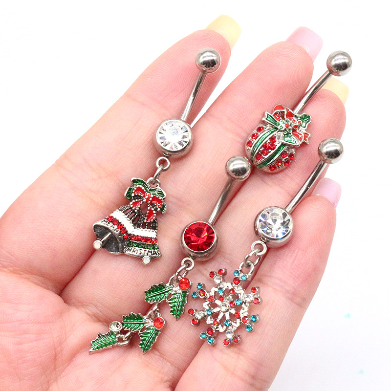 Christmas Series Navel Ring Fo - огляд і ціна Body Jewelry Factory
