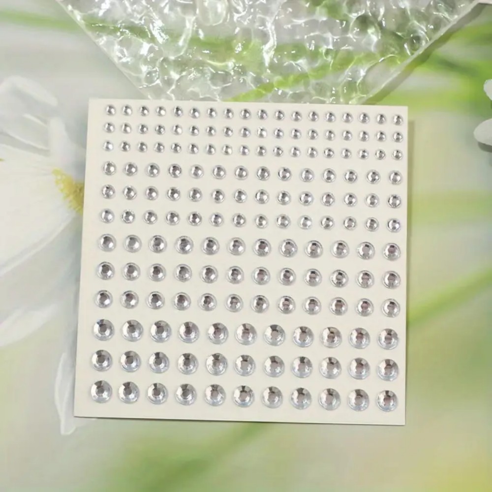 165pcs Self-Adhesive Rhineston - огляд і ціна Body Jewelry Labret