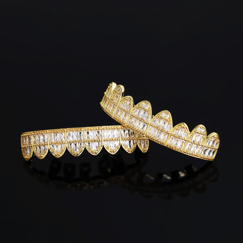 Hiphop Iced Out T Square Zirco - огляд і ціна Body Jewelry Real Gold