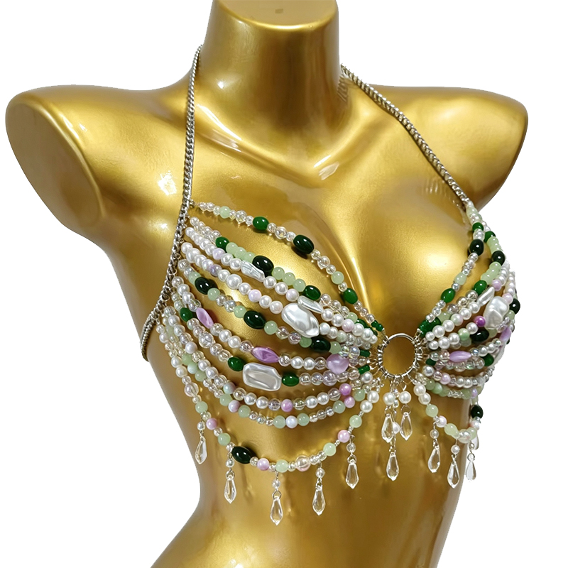 Handmade Music Festival Costum - огляд і ціна Body Jewelry Bra