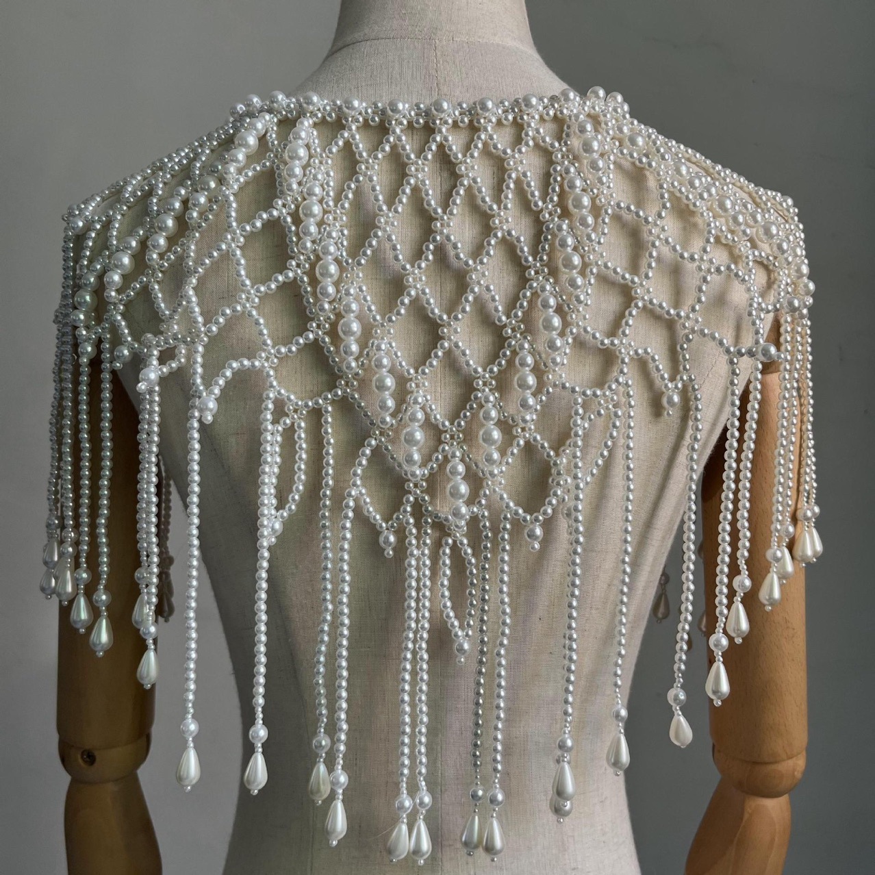 Handmade Pearl Layered Body Ch - огляд і ціна Body Jewelry Vest