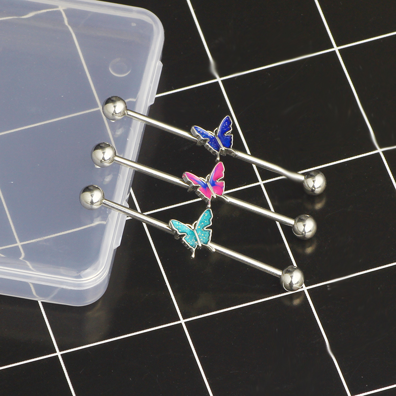 wholesales 3 colors butterfly  - огляд і ціна Body Jewelry Factory