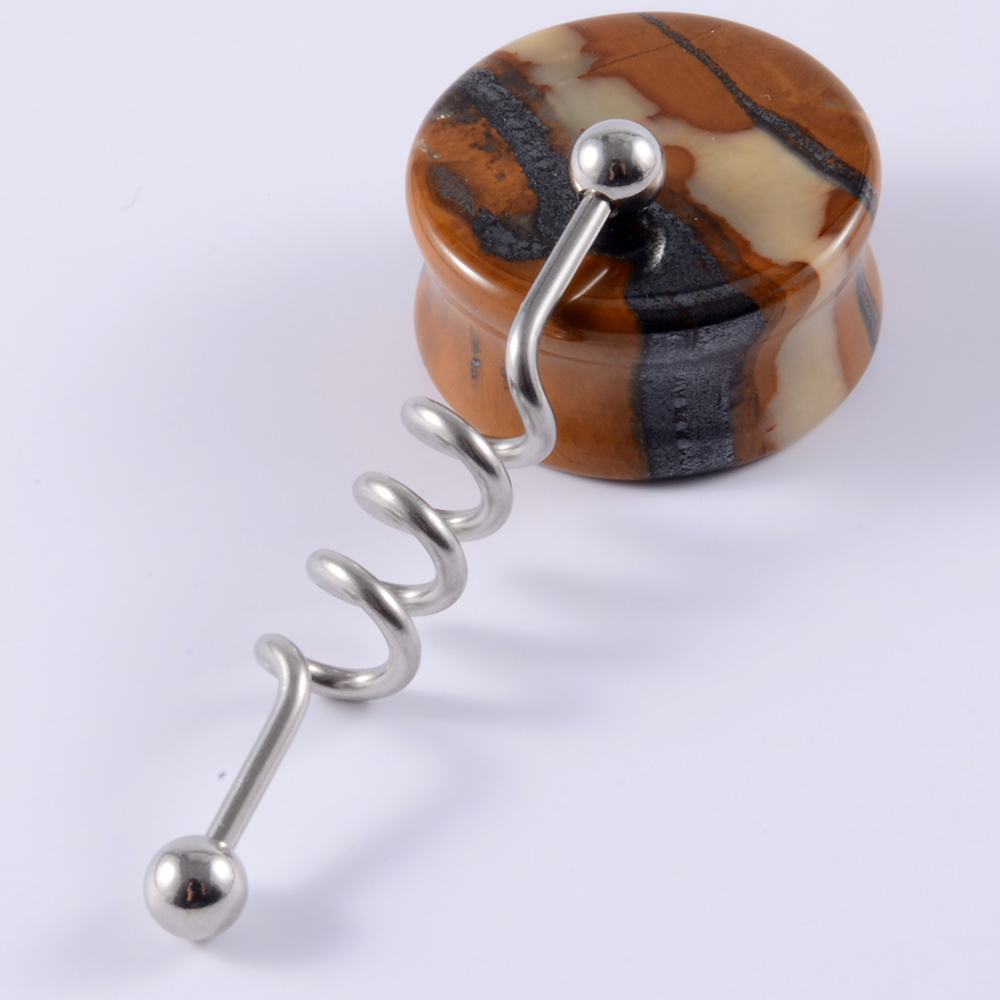 1Pcs Surgical Steel Snake Indu - огляд і ціна Body Jewelry Industrial