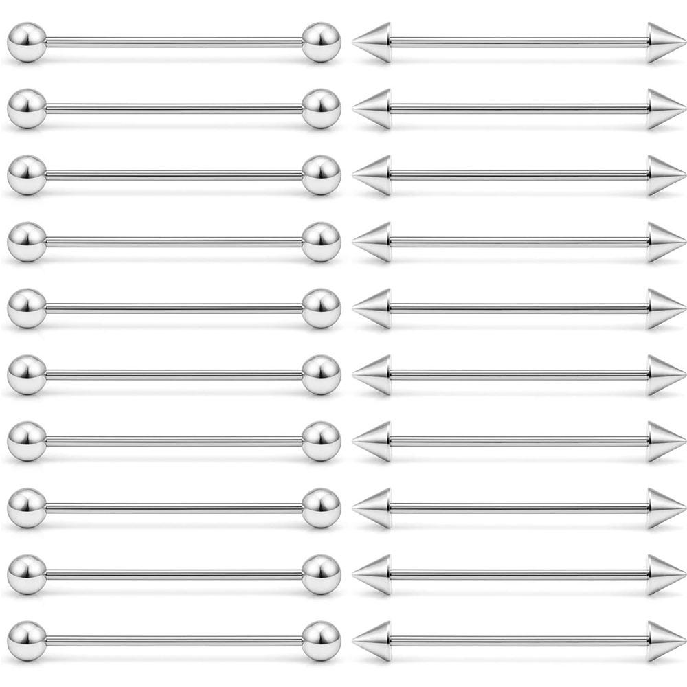 1/20Pcs Set Surgical Steel Ind - огляд і ціна Body Jewelry Industrial