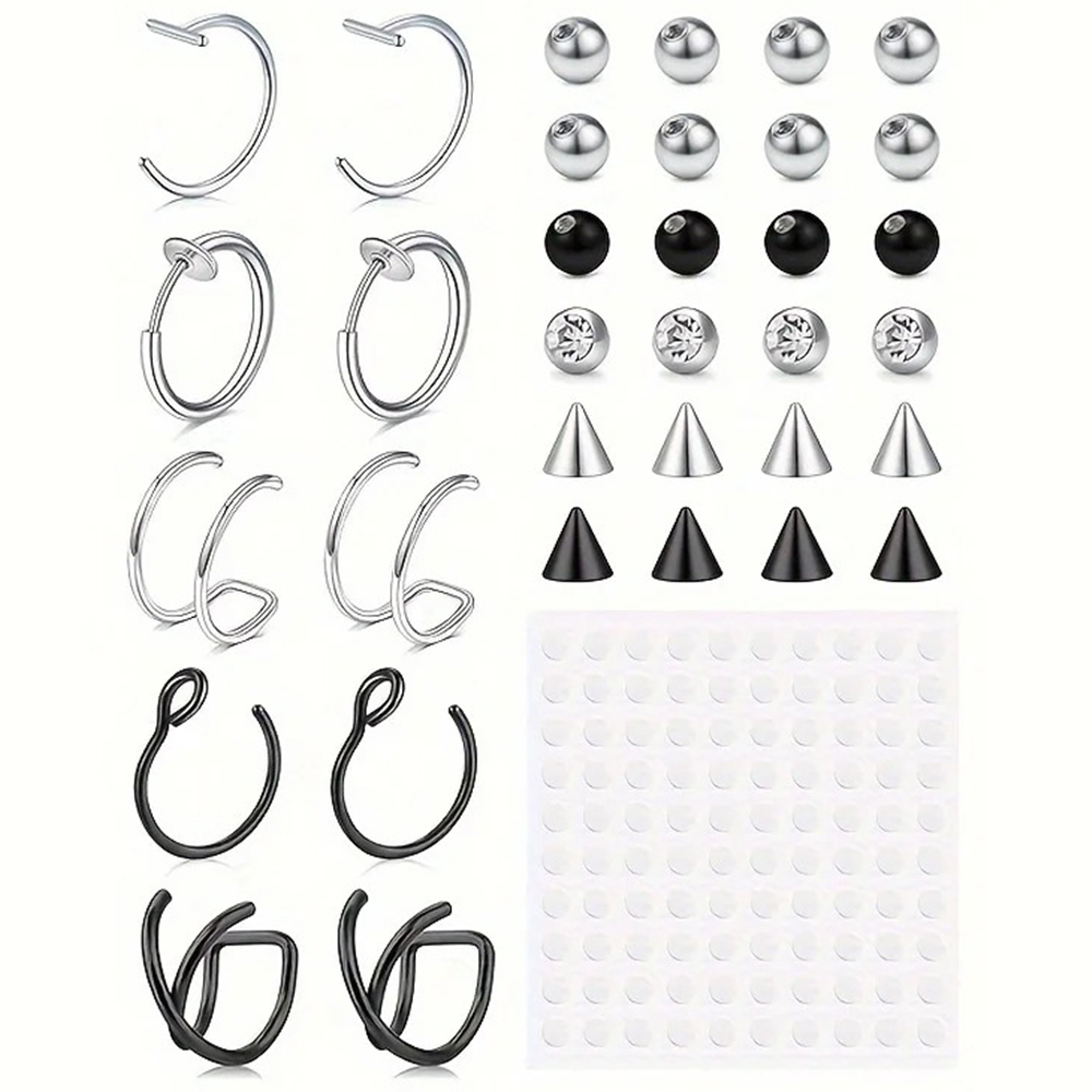 Fake Piercings Fake Lip Ring F - огляд і ціна Body Jewelry Labret