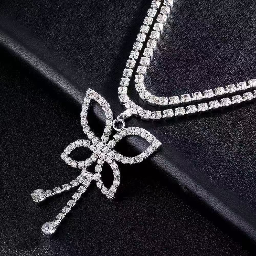 Luxury Rhinestone Double Chain - огляд і ціна Body Jewelry Rhinestone