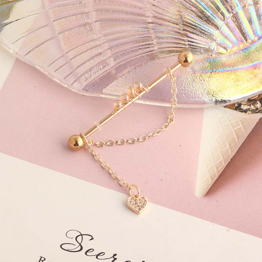 Jewelry Girls Gift Punk Style  - огляд і ціна Industrial Barbell Long