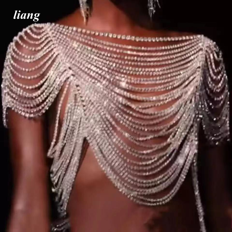 Sexy Body Chain Bikini Vest br - огляд і ціна Body Jewelry Vest