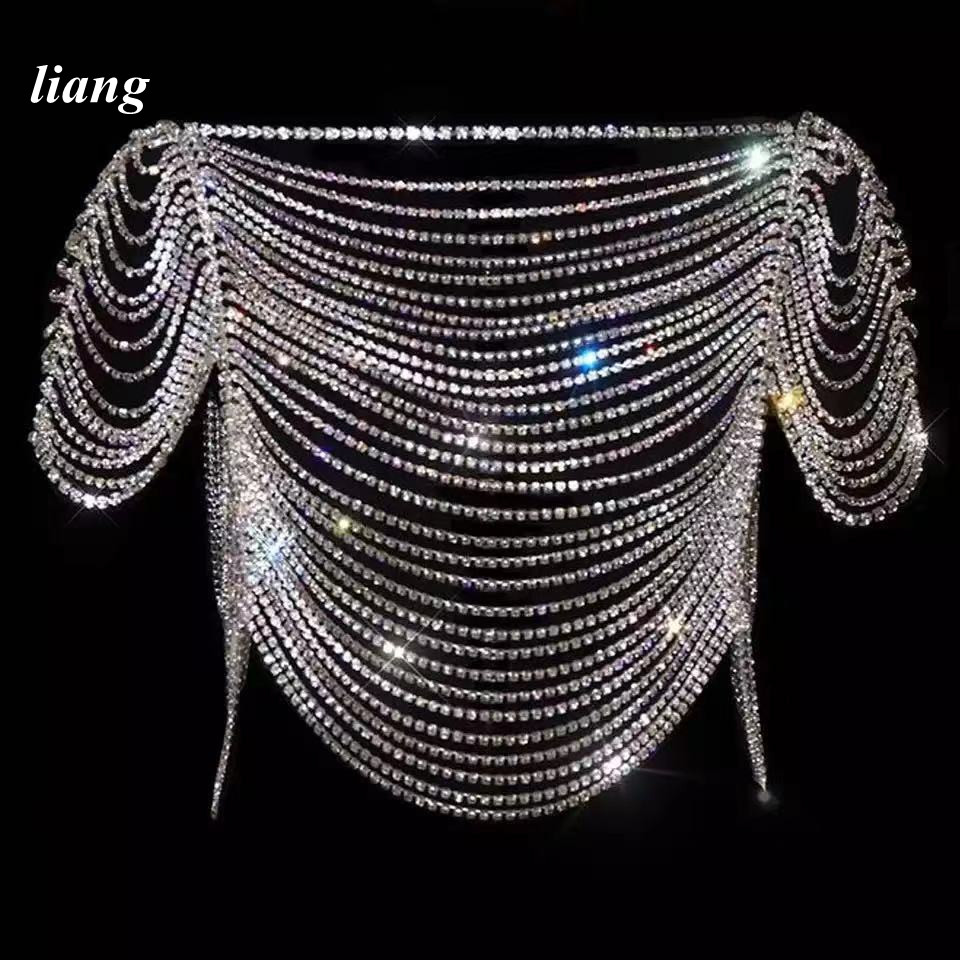Sexy Body Chain Bikini Vest br - огляд і ціна Body Jewelry Vest