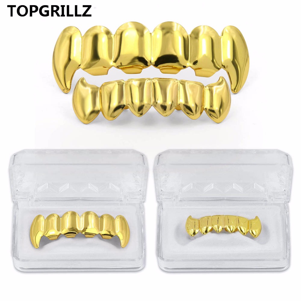 TOPGRILLZ Gold Silver Plated H - огляд і ціна Body Jewelry Real Gold