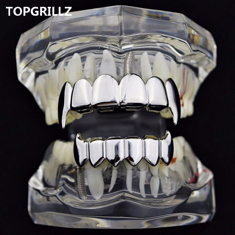 TOPGRILLZ Gold Silver Plated H - огляд і ціна Body Jewelry Real Gold