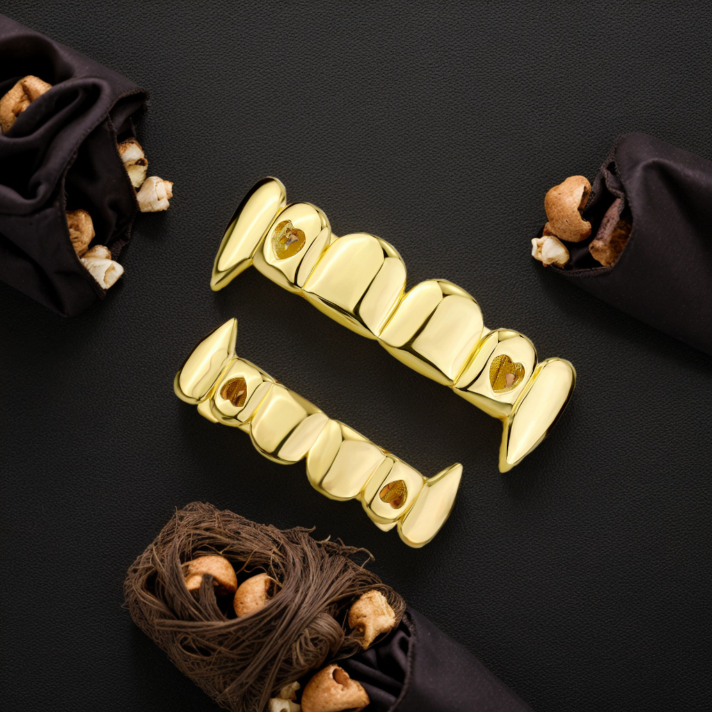 TOPGRILLZ Gold Silver Plated H - огляд і ціна Body Jewelry Real Gold