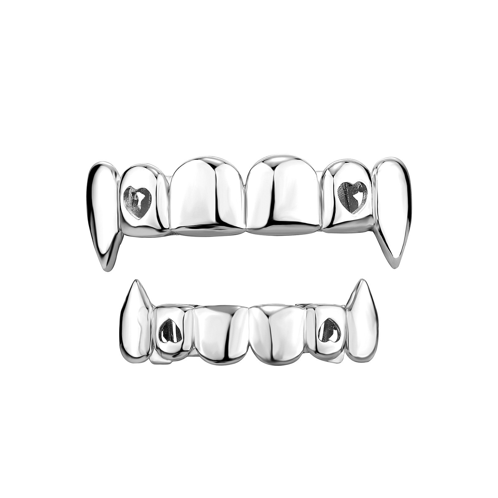 TOPGRILLZ Gold Silver Plated H - огляд і ціна Body Jewelry Real Gold