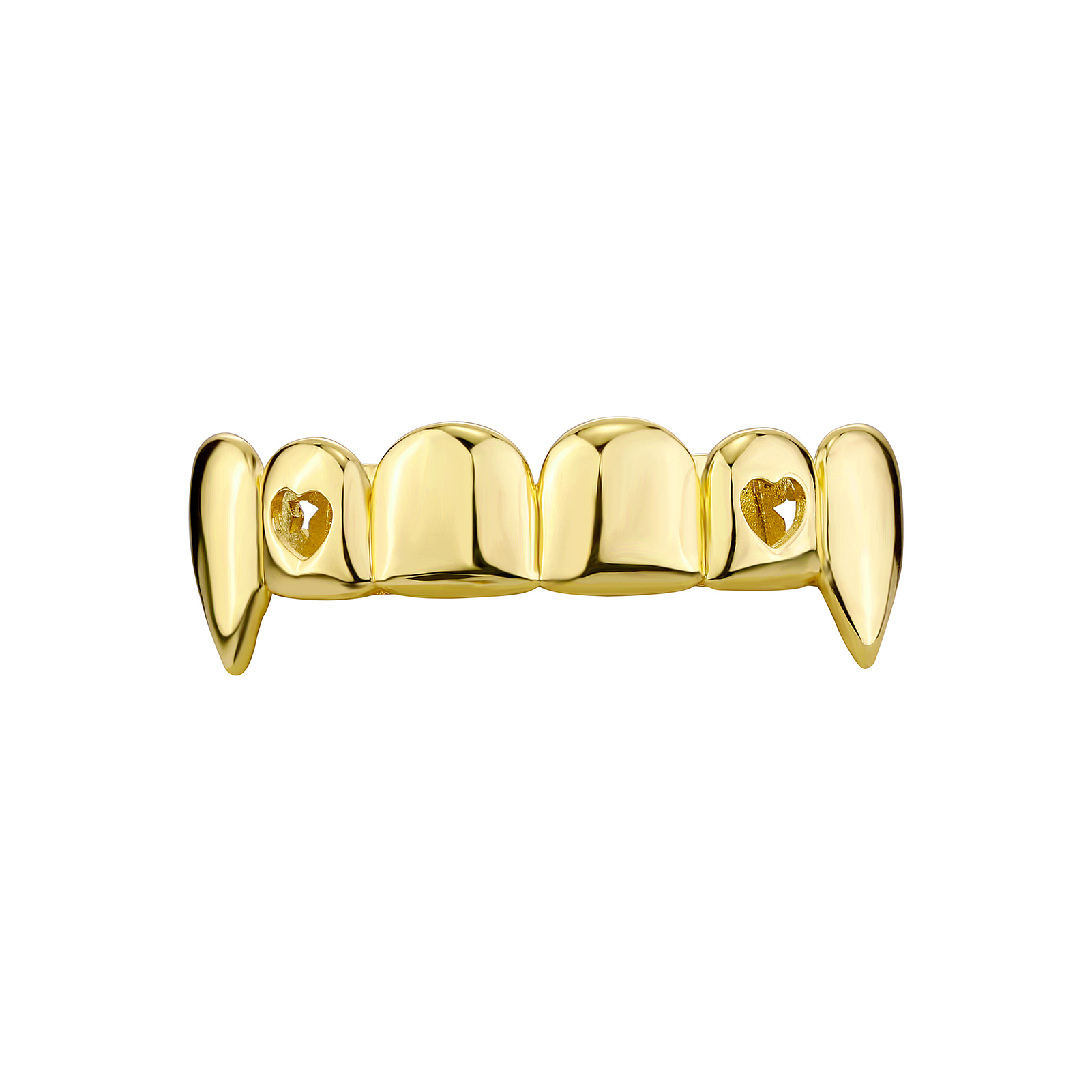 TOPGRILLZ Gold Silver Plated H - огляд і ціна Body Jewelry Real Gold