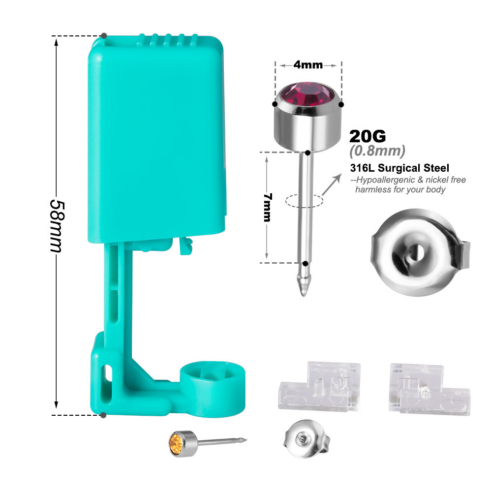1 Unit Disposable Sterile Ear  - огляд і ціна Body Jewelry Factory