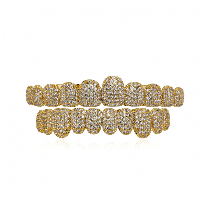 New Exquisite Hip-Hop Full Dia - огляд і ціна Body Jewelry Real Gold