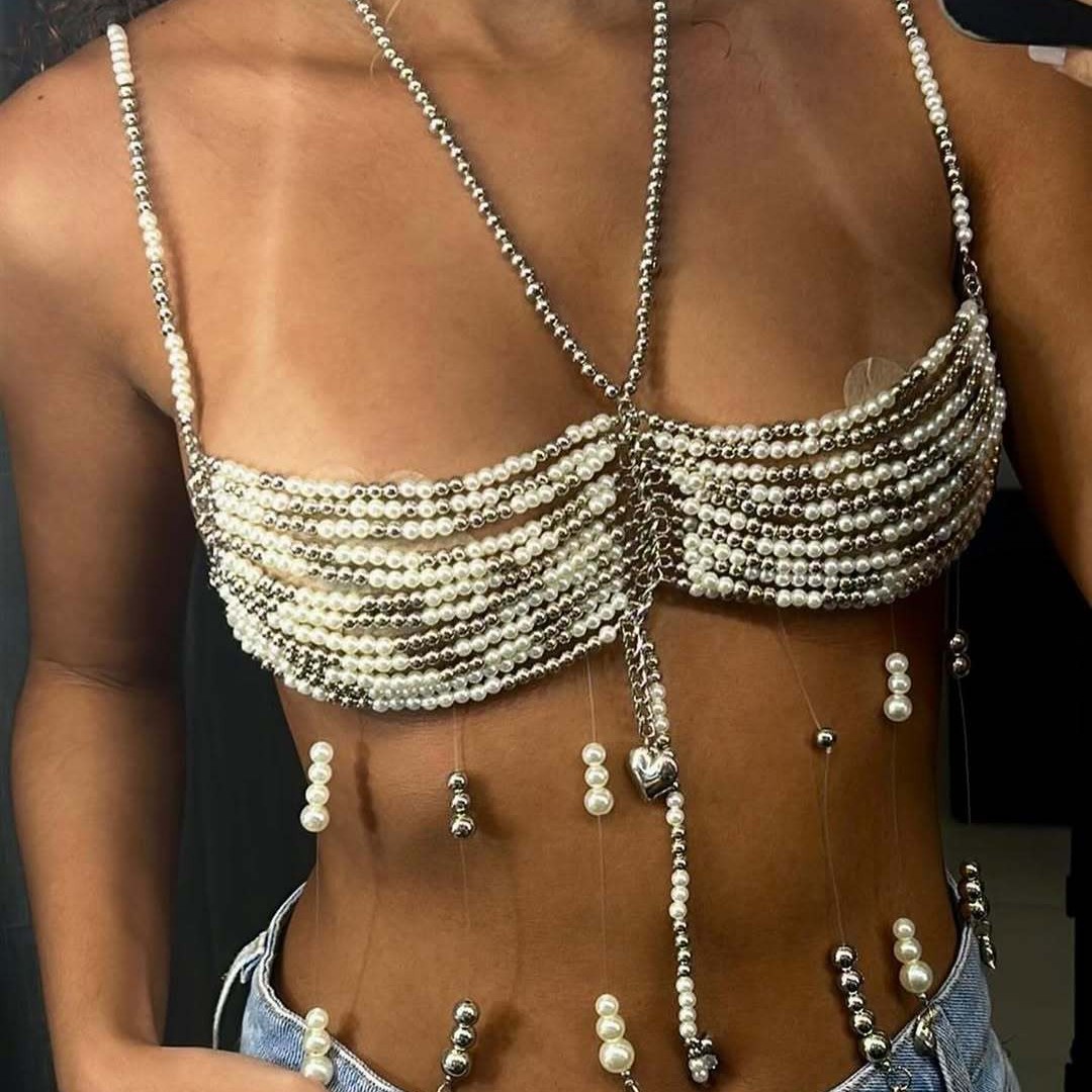 2025 Luxury Design Halter Vest - огляд і ціна Body Jewelry Vest