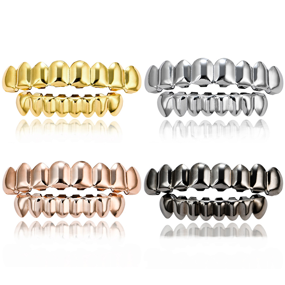 Hip Hop Gold Braces Upper Teet - огляд і ціна Body Jewelry Real Gold