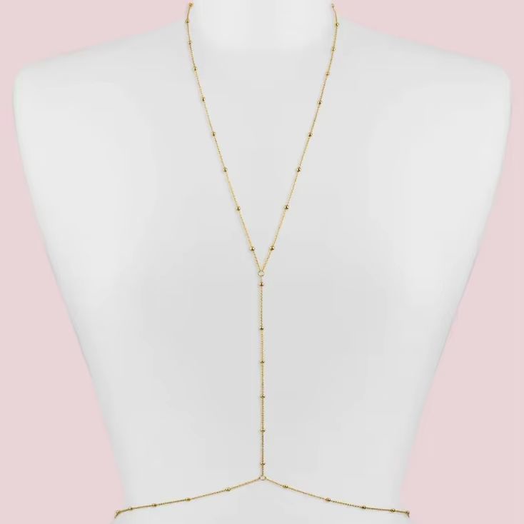 Fashion Simple Bead Chain Bohe - огляд і ціна Body Jewelry Bra