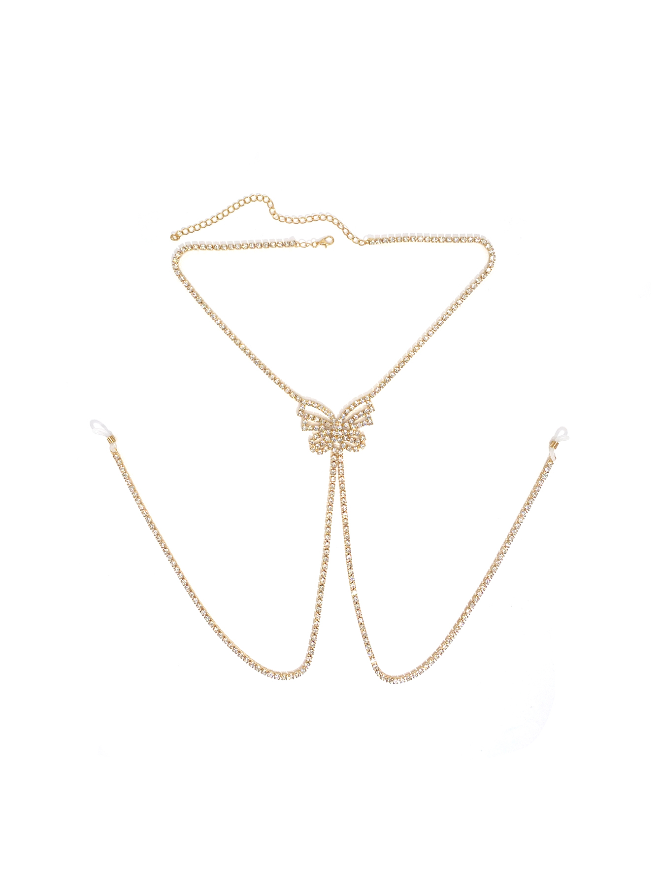 1 pc Tassel Butterfly Nipple C - огляд і ціна Body Jewelry Rhinestone