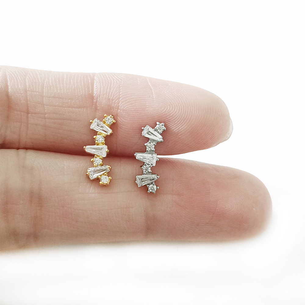 Internal Threaded Cubic Zircon - огляд і ціна Body Jewelry Labret