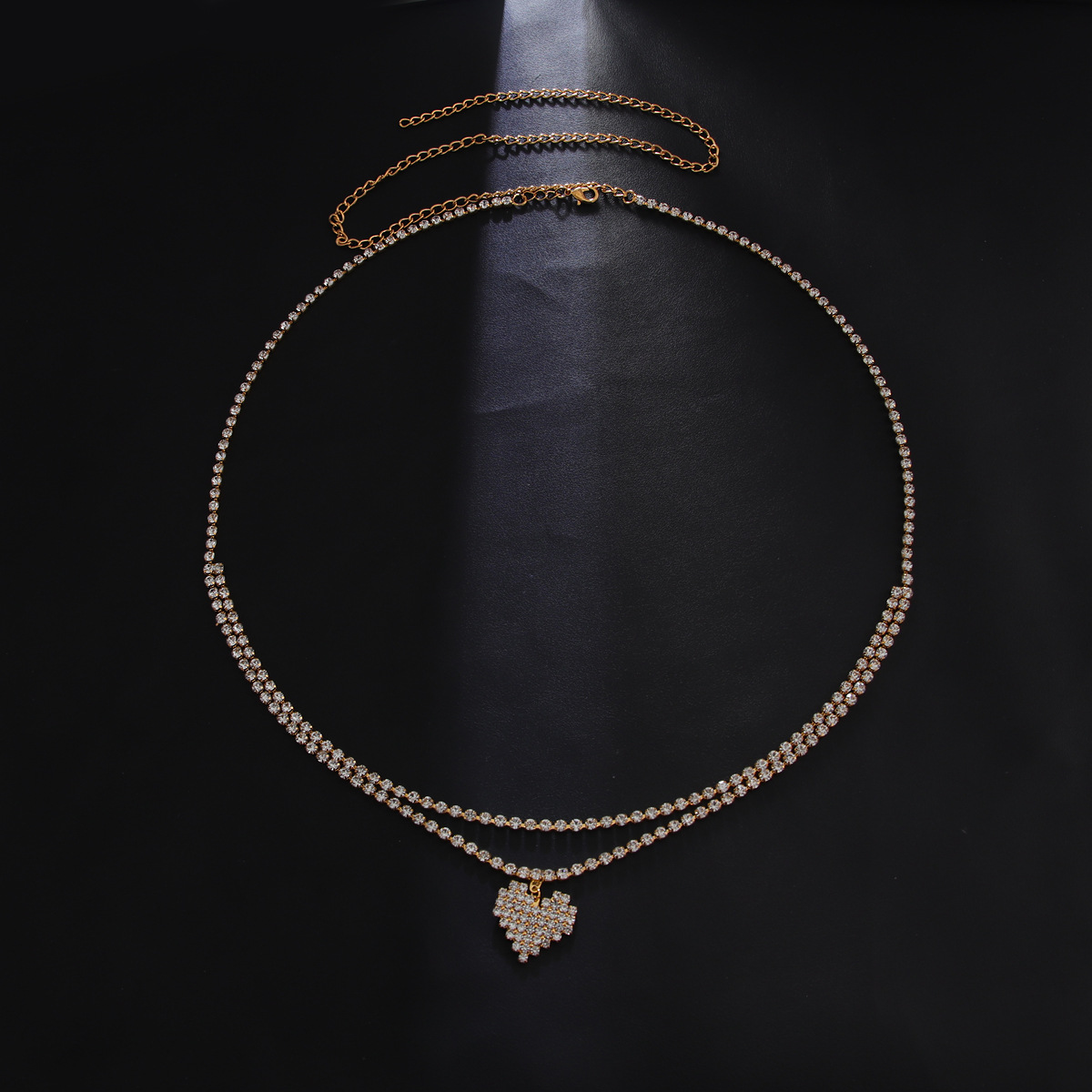 Fashionable Heart-shaped Sexy  - огляд і ціна Body Jewelry Rhinestone