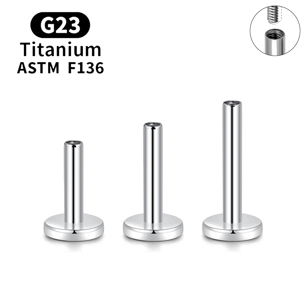 10PCS G23 Titanium Piercing In - огляд і ціна Body Jewelry Labret
