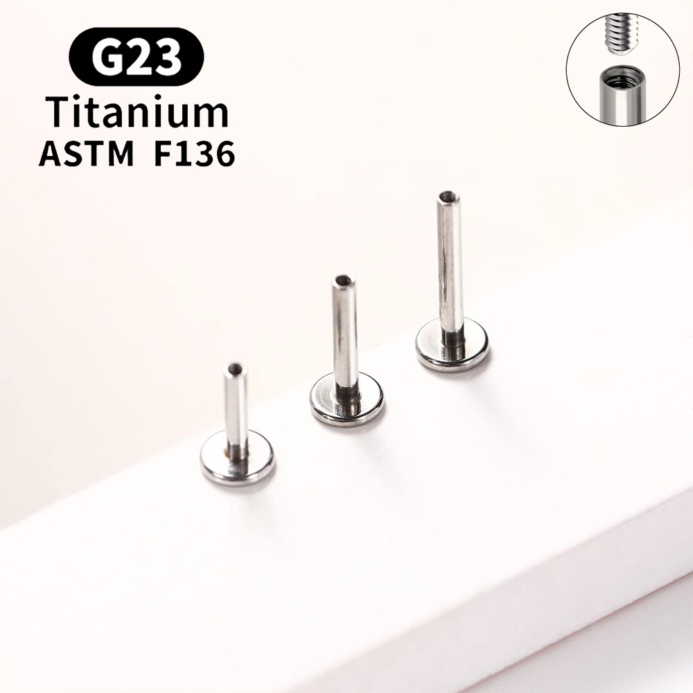 10PCS G23 Titanium Piercing In - огляд і ціна Body Jewelry Labret