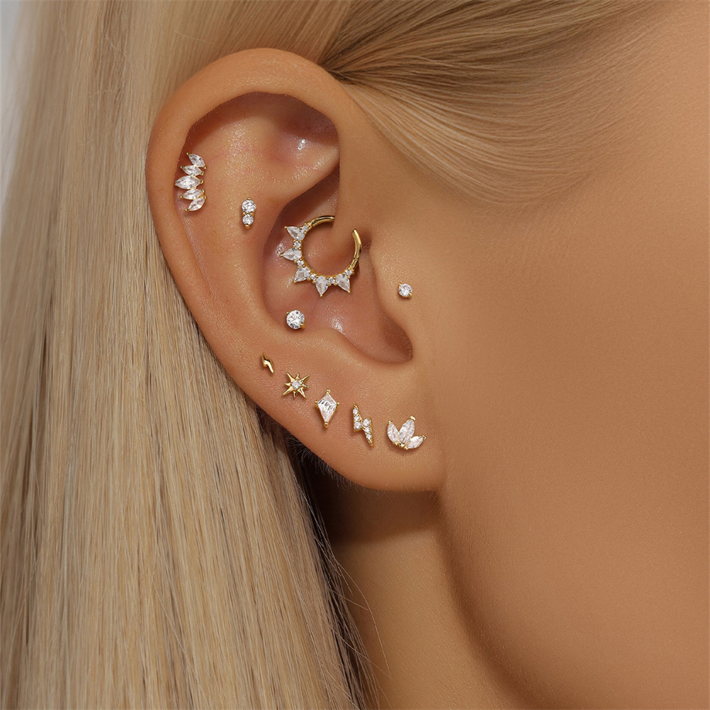 AIDE Real 14K Solid Gold Color - огляд і ціна Body Jewelry Real Gold