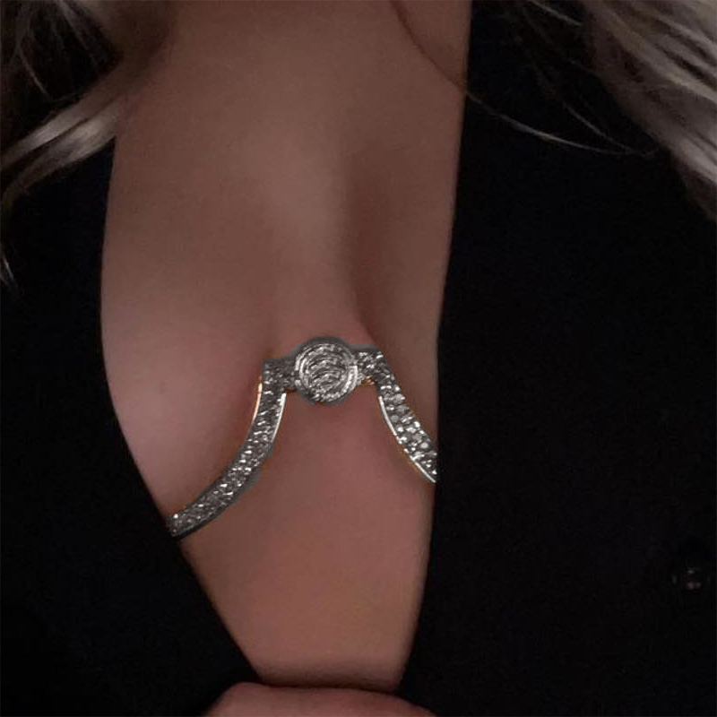 Stonefans Zircon Butterfly Tas - огляд і ціна Body Jewelry Rhinestone