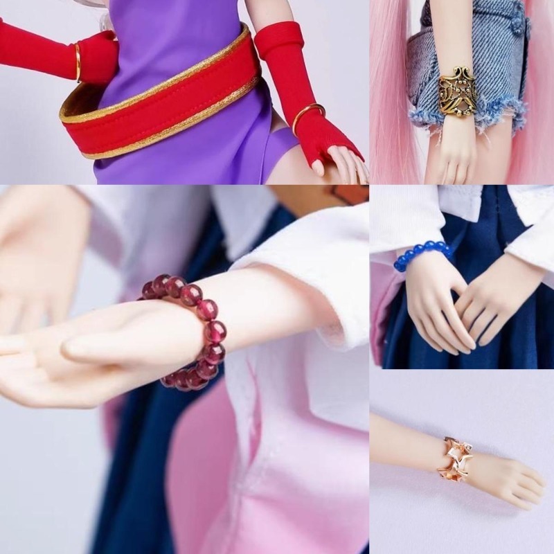 1/6 Scale Metal Bracelet Wrist - огляд і ціна Body Jewelry Real Gold