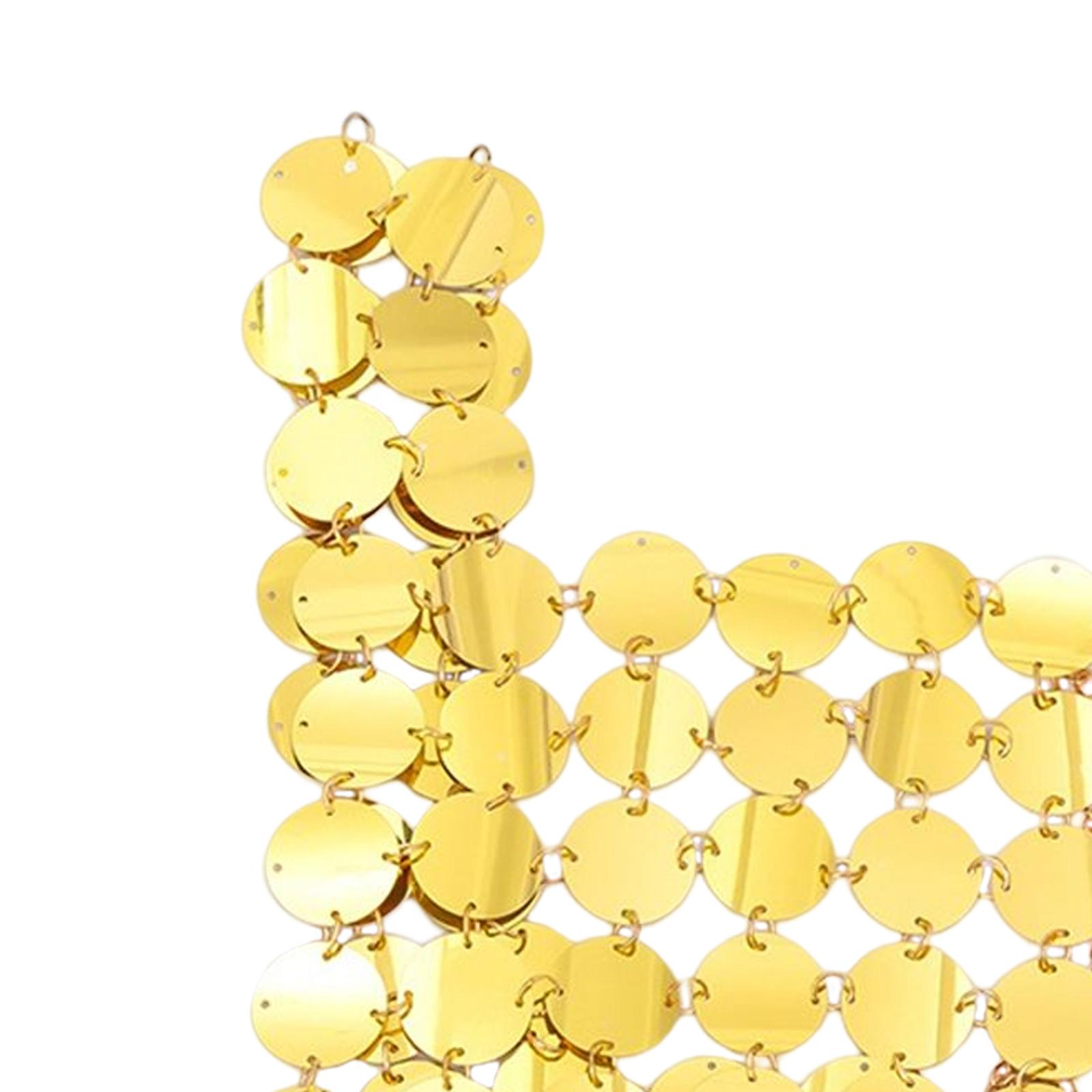Sequin Vest Tank Tops Sparkly  - огляд і ціна Body Jewelry Vest