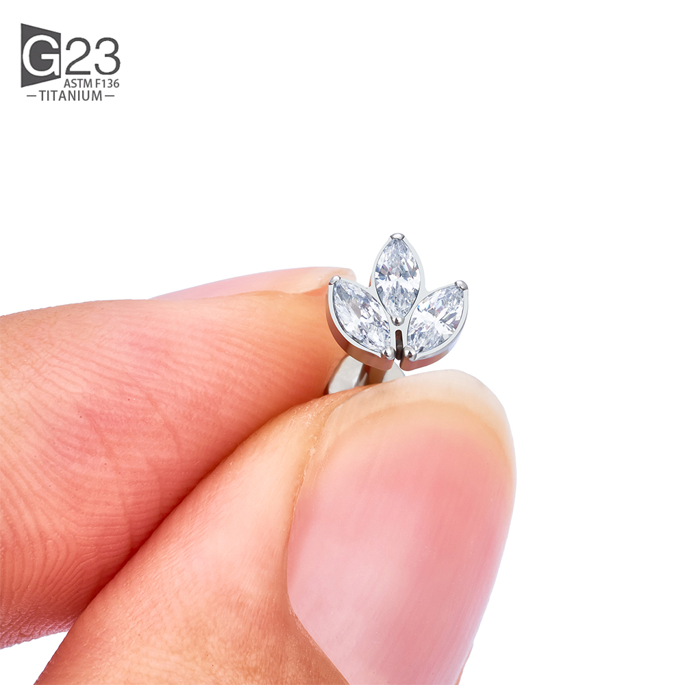 G23 Titanium PIERC Labret Earr - огляд і ціна Body Jewelry Labret