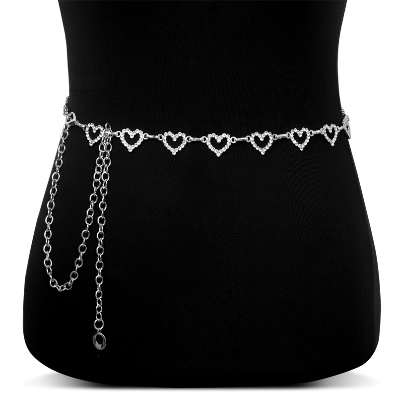 Fashion Rhinestone Heart Waist - огляд і ціна Body Jewelry Rhinestone