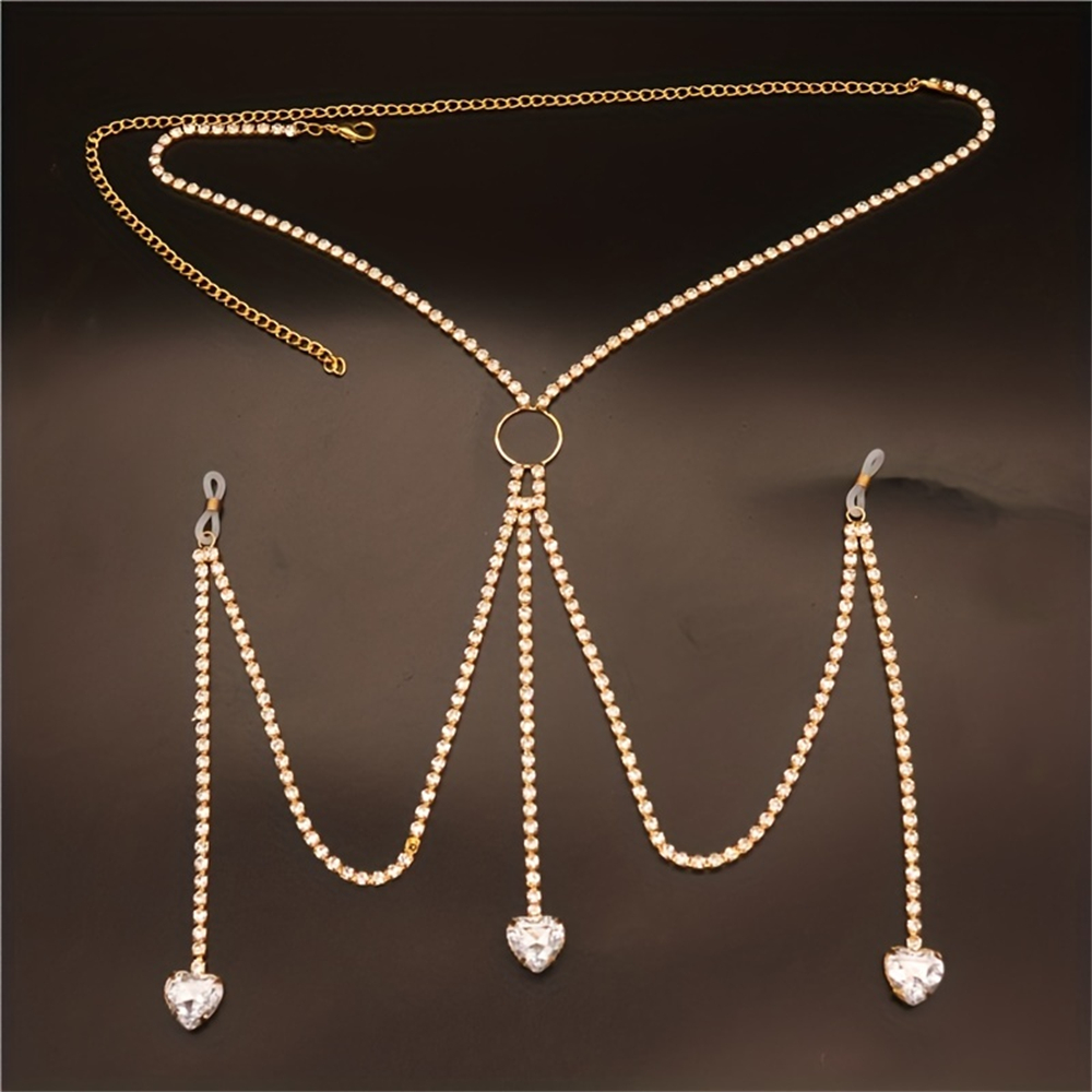 Exquisite Fashion Shining Rhin - огляд і ціна Body Jewelry Rhinestone