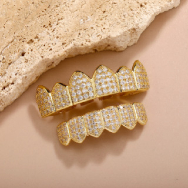 New High-End Luxury Full Diamo - огляд і ціна Body Jewelry Real Gold