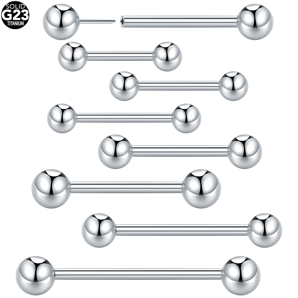 5/10Pcs G23 Titanium Threadles - огляд і ціна Body Jewelry Industrial