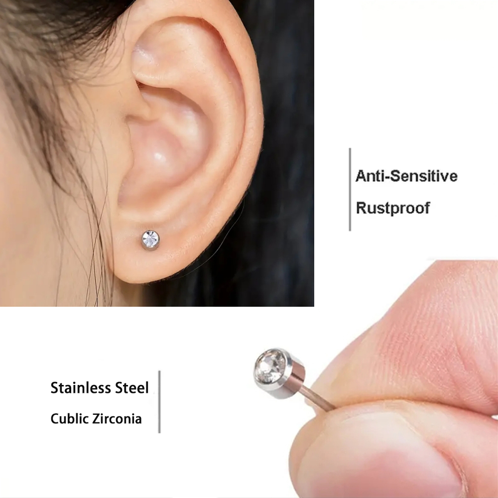 50-1pcs Disposable Sterile Ear - огляд і ціна Body Jewelry Factory