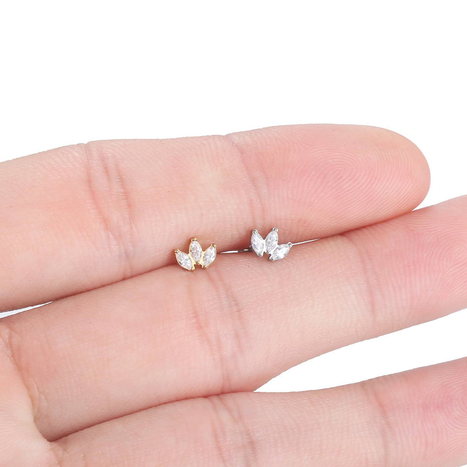 1pc Labret Piercing Titanium L - огляд і ціна Body Jewelry Labret