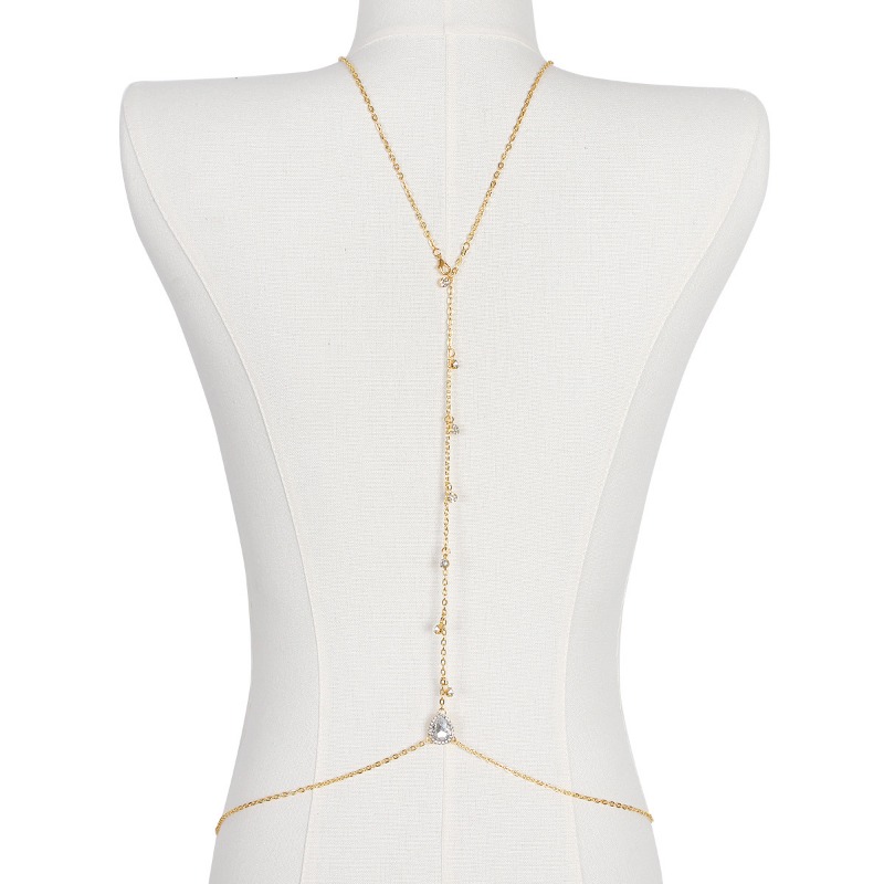 Bride Backless Rhinestone Wate - огляд і ціна Body Jewelry Rhinestone